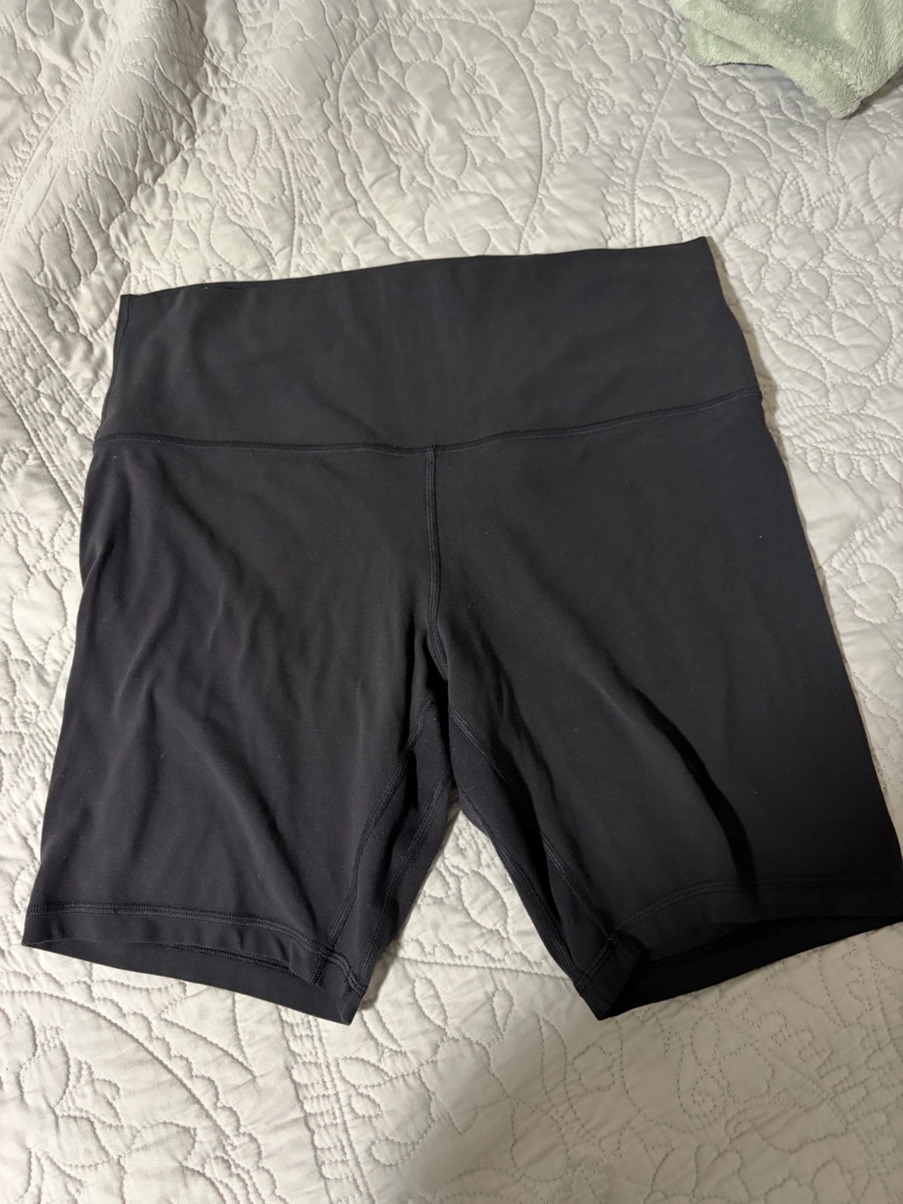 lululemon athletica Black High-Rise Bike Shorts